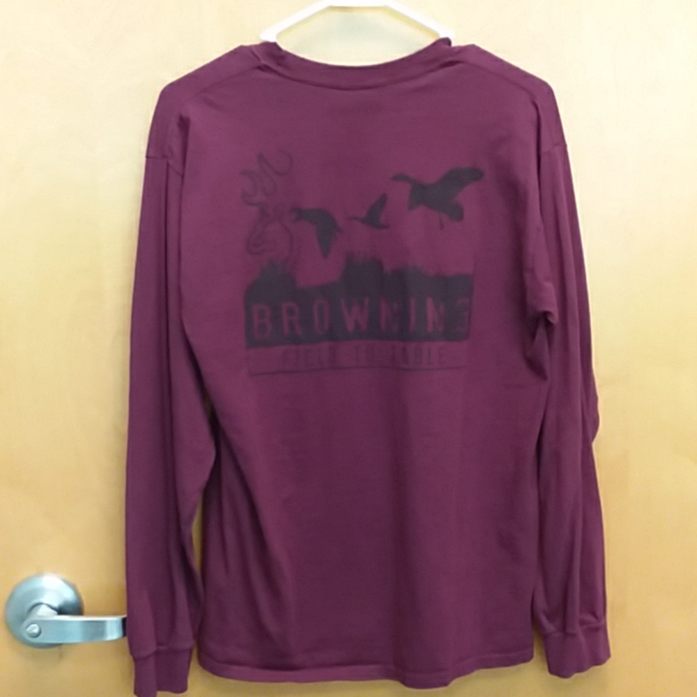 Browning long sleeve tee shirt